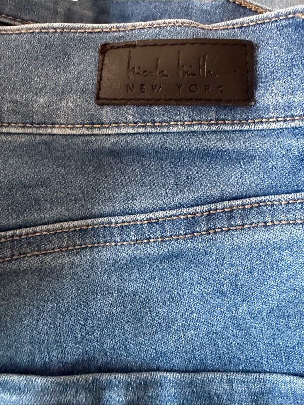 NICOLE MILLER New York soho high-rise Capri size 10 stretch - Picture 5 of 5